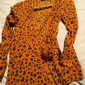 New without tags &Other Stories Leopard Maxi Dress